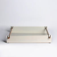 صينية تقديم - بيضاء