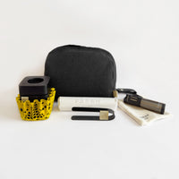 Micro Travel Set - Dantelle Pure Black Mustard