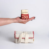 مبخرالسفر المايكرو الآمن - سترنج أحمر