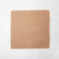 منديل سفرة سادة الوان ترابية - (طقم قطعتين)