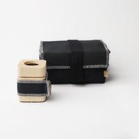 Micro Safe Travel Mobkhar – black Linen