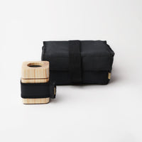 Micro Safe Travel Mobkhar – black Linen