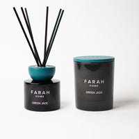 GREEN JADE Duo - Candle + Diffuser