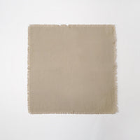 منديل سفرة سادة الوان ناتشورال - (طقم قطعتين)