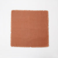 منديل سفرة سادة الوان ناتشورال - (طقم قطعتين)