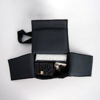 مبخرالسفر المايكرو الآمن الأسود - بشكل جديد