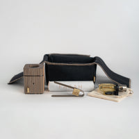 مبخرالسفر المايكرو الآمن - خشب مقلّم (كروس بونز)