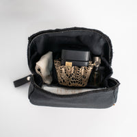 Micro Travel Set - black wood mubkhar - pearl gold Dantelle