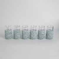 Set/6 String Double Tea Glass Matt