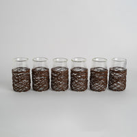 Set/6 String Double Tea Glass Matt