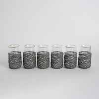 Set/6 String Double Tea Glass Matt