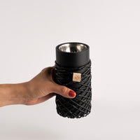 مطفي مبخر أسود دائري سترنج