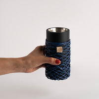 مطفي مبخر أسود دائري سترنج