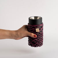 مطفي مبخر أسود دائري سترنج