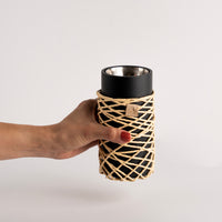 مطفي مبخر أسود دائري سترنج