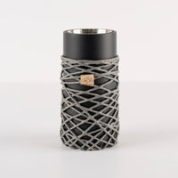 مطفي مبخر أسود دائري سترنج