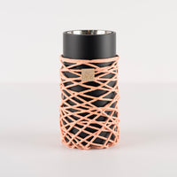 مطفي مبخر أسود دائري سترنج