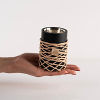 String Mini Black Mobkhar Matt مبخر دائري ميني اسود