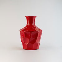 Metal Vase Beehive Design