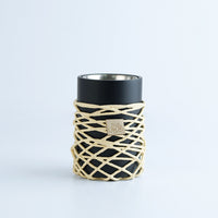 String Mini Black Mobkhar Matt مبخر دائري ميني اسود