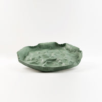 صحن تقديم مجعد معدنى,خشن -بألوان مختلفة