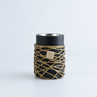 String Mini Black Mobkhar Matt مبخر دائري ميني اسود