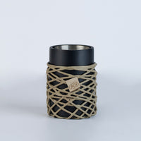 String Mini Black Mobkhar Matt مبخر دائري ميني اسود