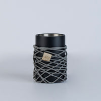 String Mini Black Mobkhar Matt مبخر دائري ميني اسود