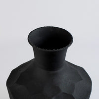 Metal Vase Beehive Design