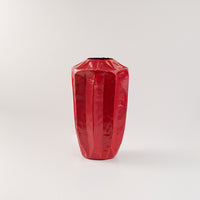 مزهرية معدنيه بشكل مضلع حجم متوسط -متوفرة بالوان اخرى