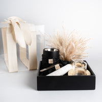 BLACK MINI MUBKHAR WITH ESPRESSO CUPS