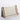 TRAY WITH HANDLE WHITE