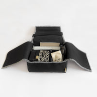 مبخر السفر المايكرو الآمن - بالخشب الأسود وسترنج دست