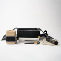 Micro Safe Travel Mobkhar – black Linen