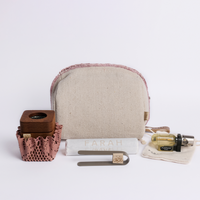 Micro Travel Set - Dantelle Dusty Pink