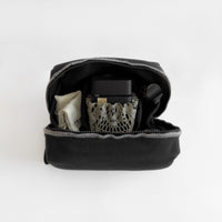 مبخر السفر المايكرو الآمن - بالخشب الأسود ودانتيل دست