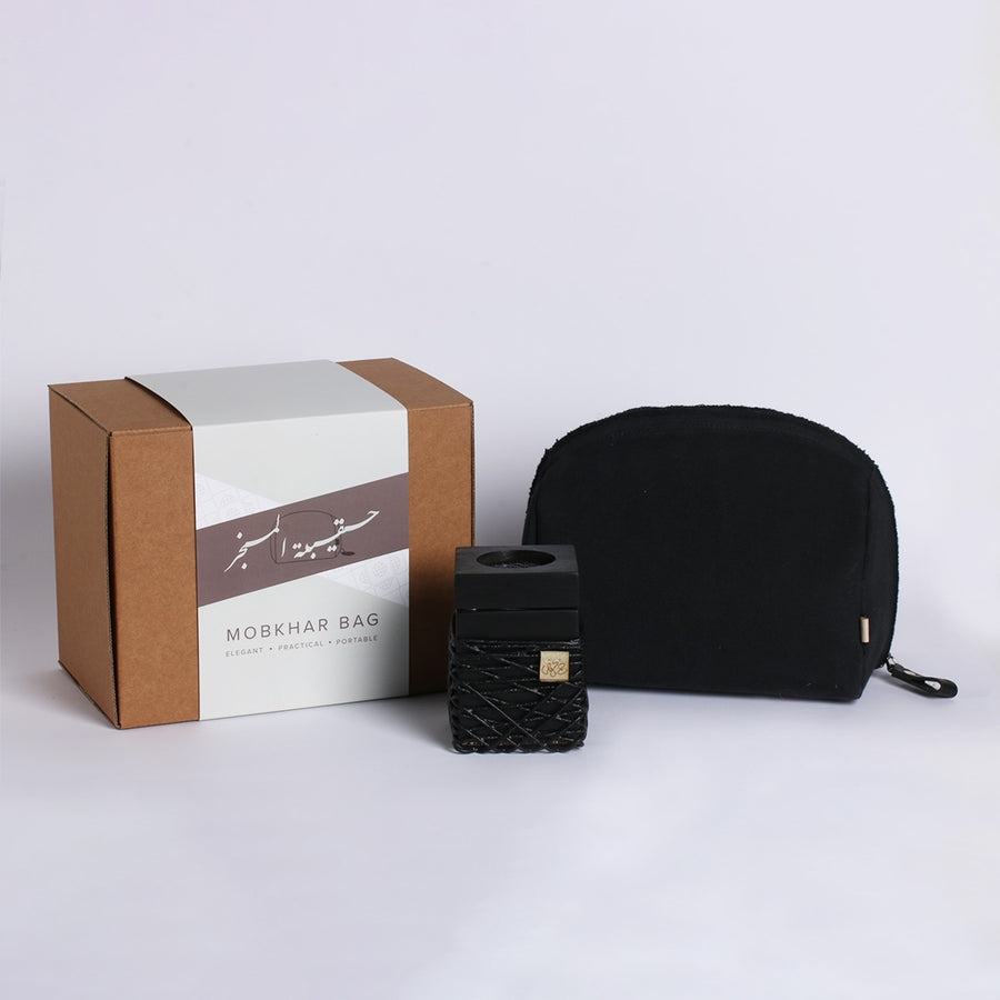 Mubkhar Pouch Set - with Black String Mubkhar