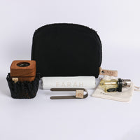 Micro Travel Set - Dantelle Black Teak Wood