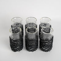 Set/6 String Double Tea Glass Matt