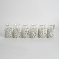 Set/6 String Double Tea Glass Matt