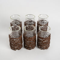 Set/6 String Double Tea Glass Matt