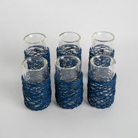 Set/6 String Double Tea Glass Matt
