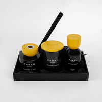 Mustard Suede Home Fragrance Gift Set
