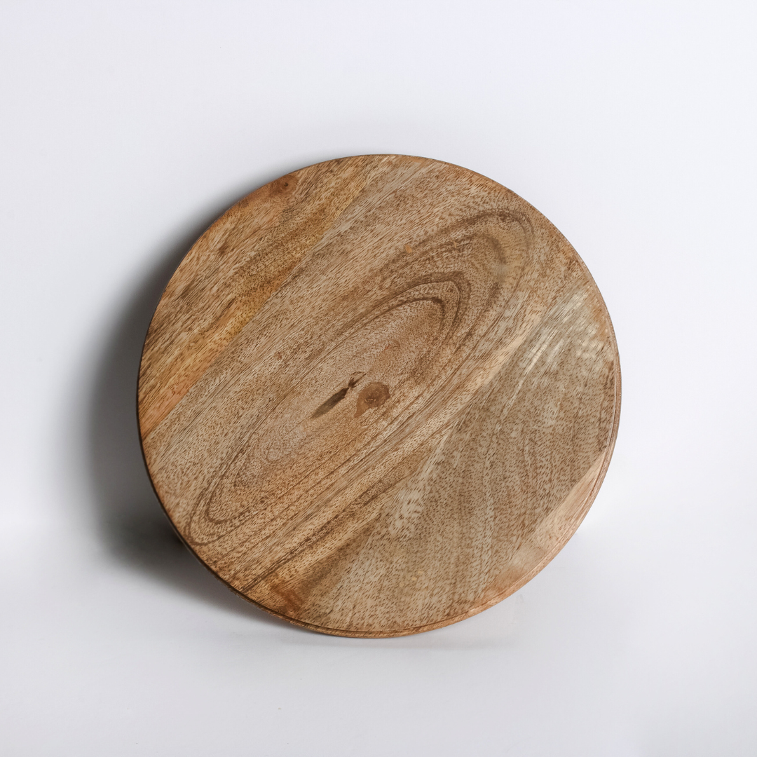 Classic Round Wooden Trivet