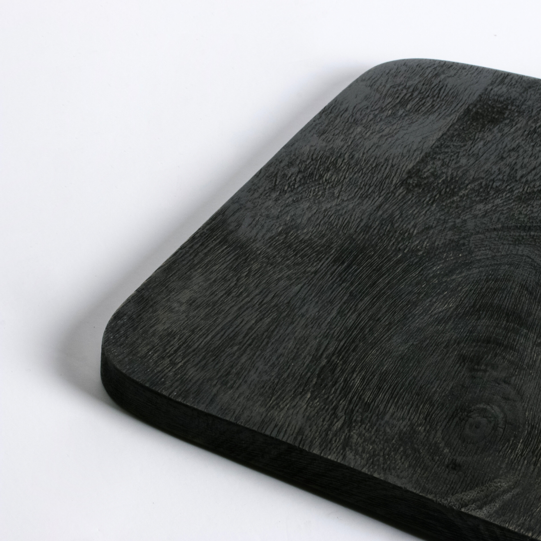 Classic Black Mango Wood Chopping Board