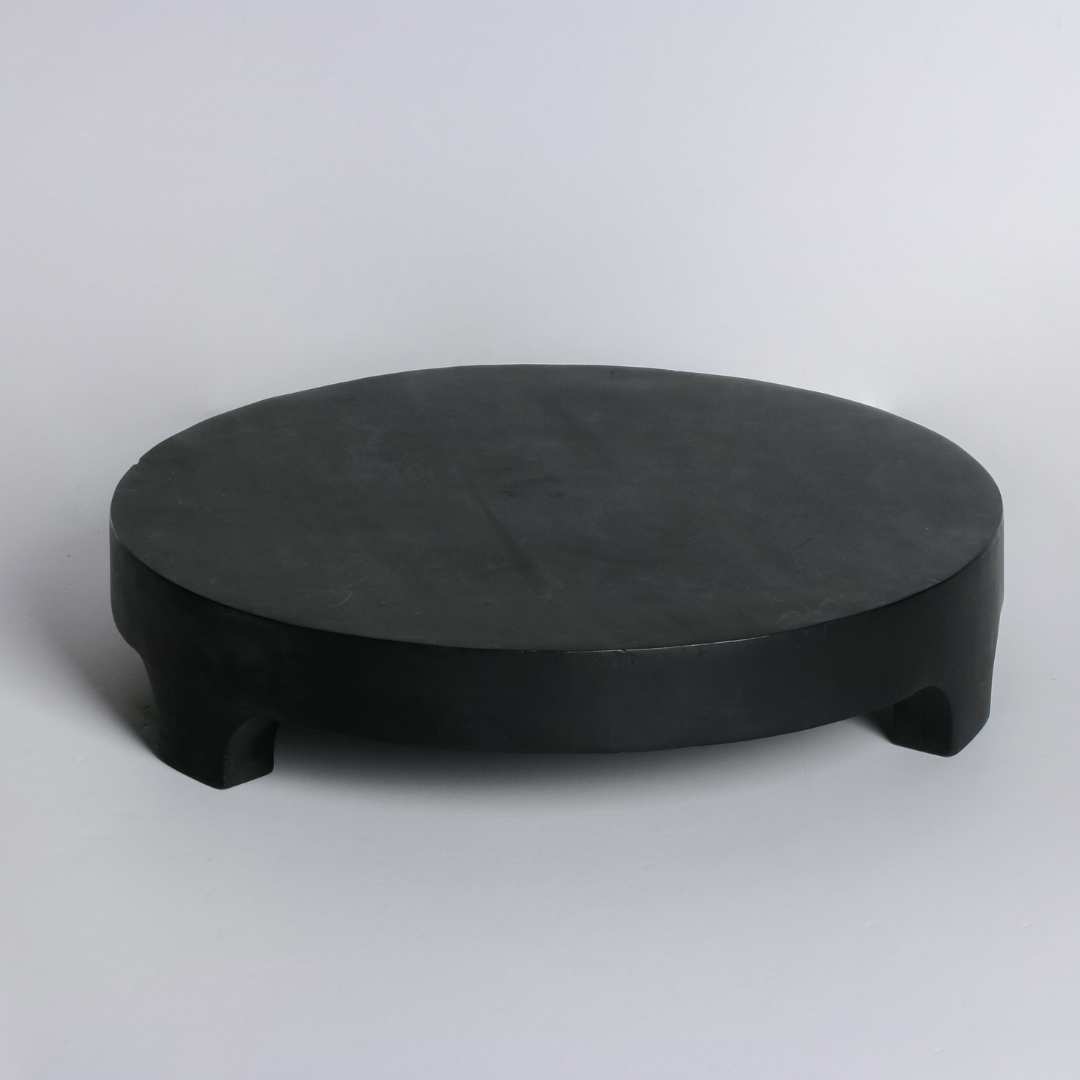 ROUND STAND BLK