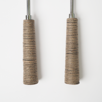 Serving Cutlery - Round Handle Natural - (Set of 2)