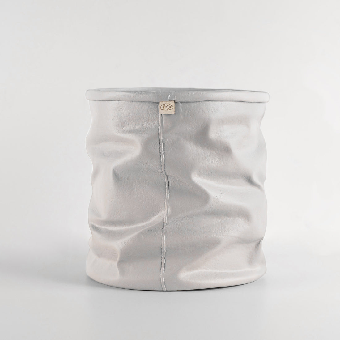 Squashed Dustbin Matt سلة قمامة