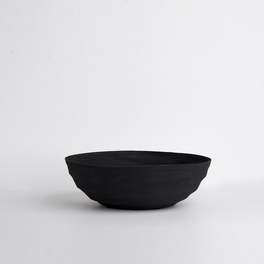 Large metal bowl