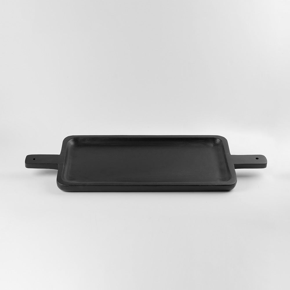 Rectangle serving plate